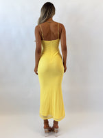 Evangeline Maxi Dress - Yellow