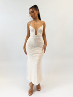 Lizbeth Maxi Dress - White