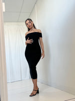 Kendall Midi Dress - Black