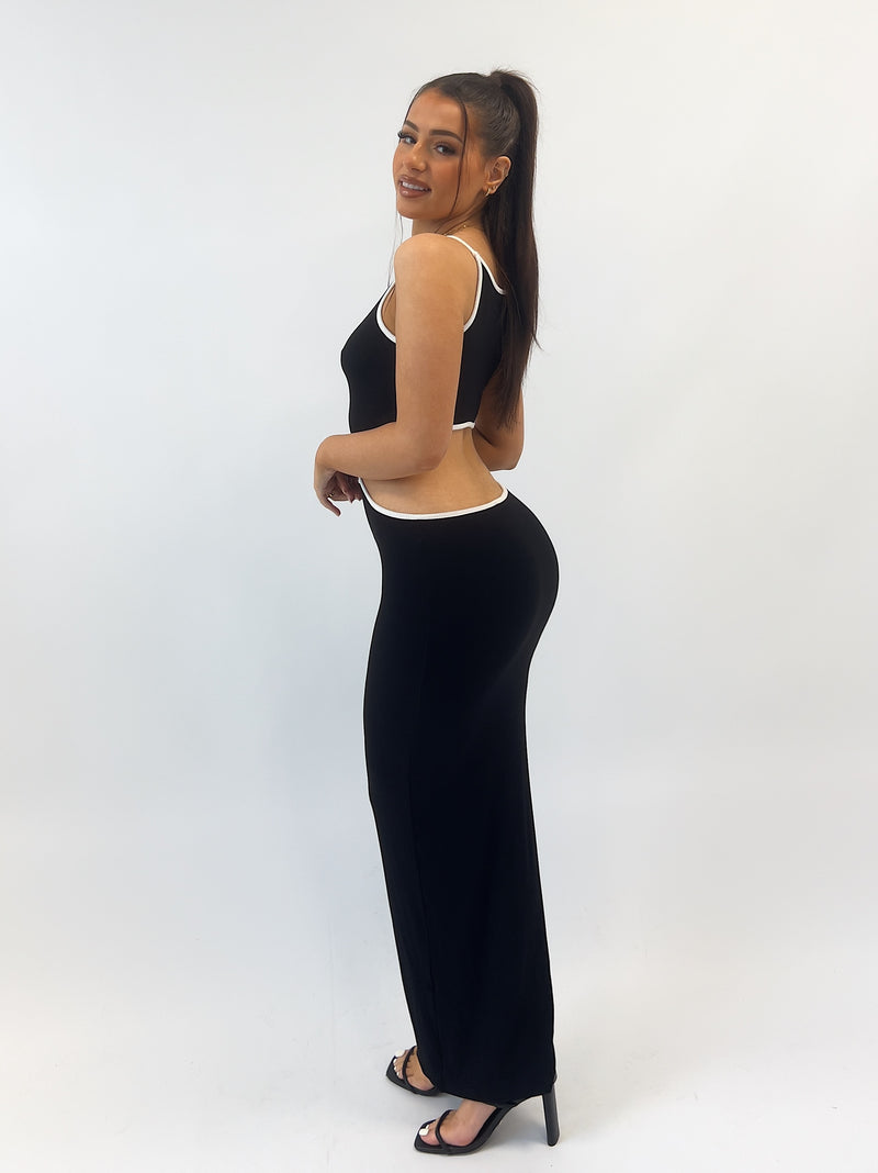 Tuscany Maxi Dress - Black