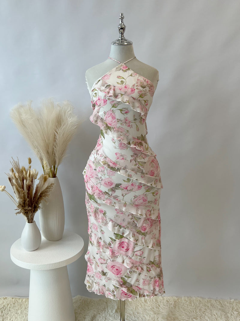 Margot Floral Midi Dress