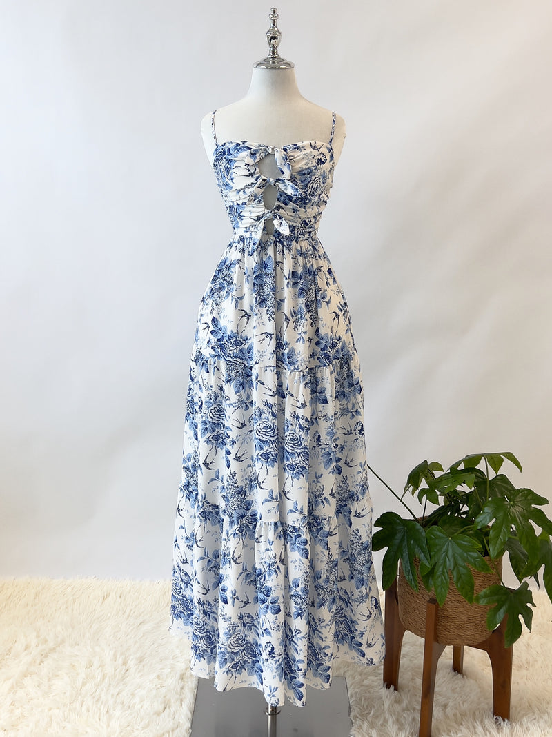 Annika Floral Midi Dress