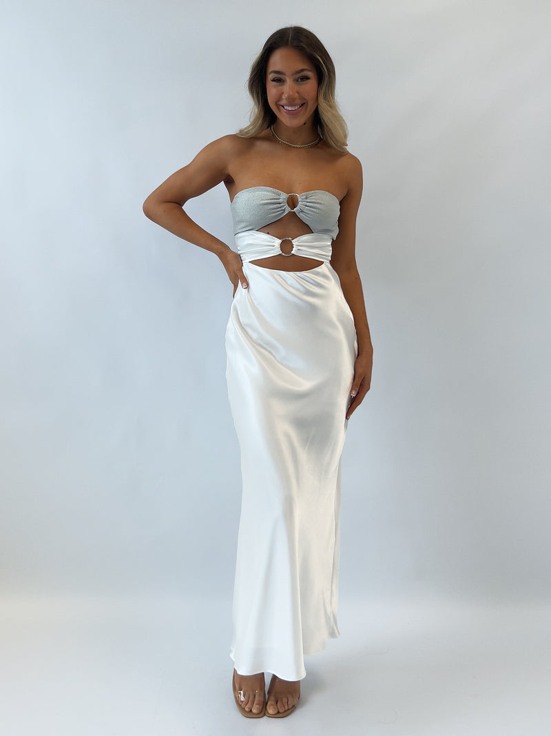 Lucas Maxi Dress - White