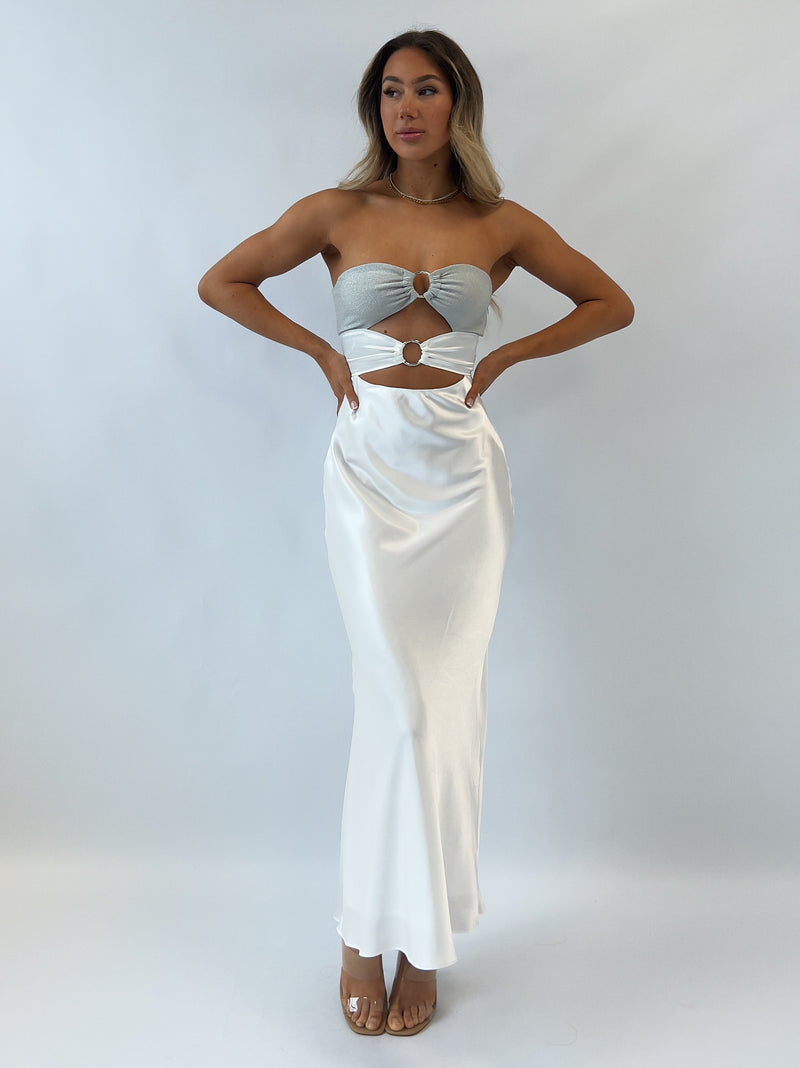 Lucas Maxi Dress - White