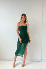 Austin Midi Dress - Green