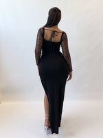 Luxe Midi Dress - Black