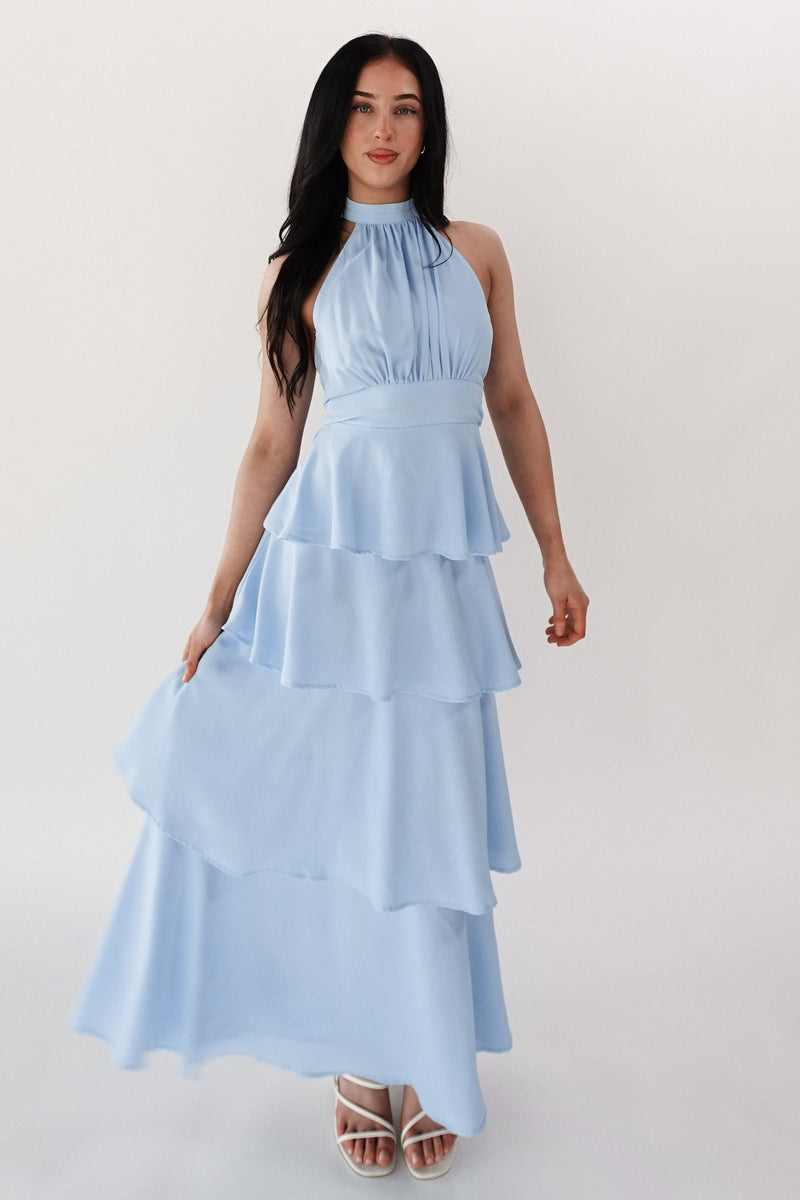 Chiara Maxi Dress - Blue