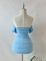Liora Mini Dress - Blue