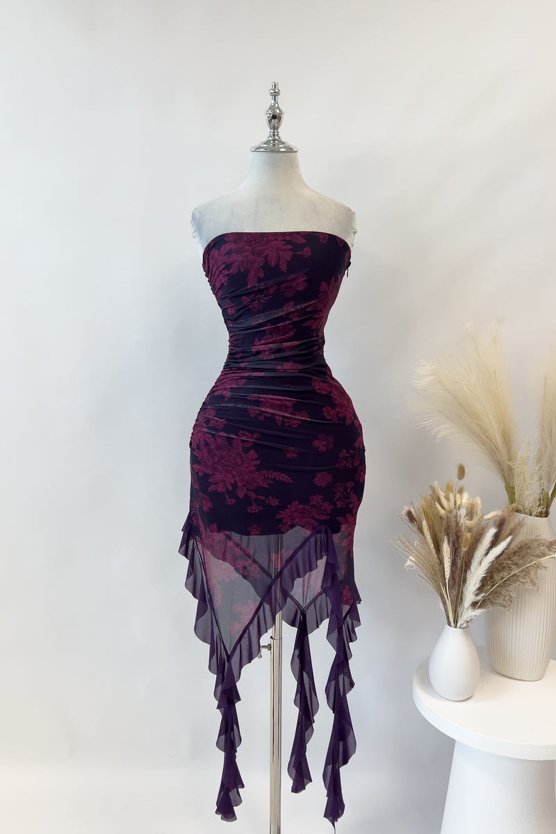 Eilish Floral Midi Dress