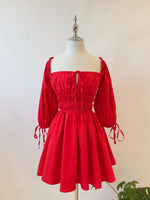 Edena Mini Dress - Red