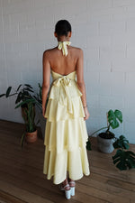 Chiara Maxi Dress - Lemon