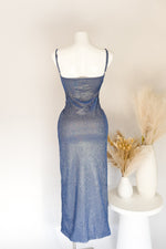 Caleah Midi Dress - Blue