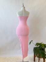 Darcie Midi Dress - Pink