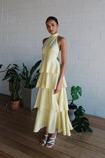 Chiara Maxi Dress - Lemon