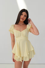 Auffie Playsuit - Yellow