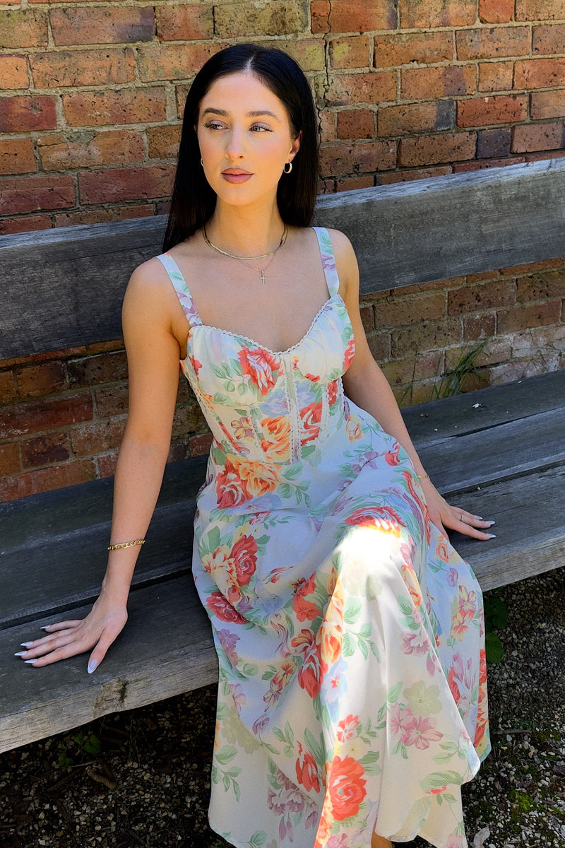 Emily Floral Maxi Dress