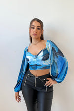 Celia Top - Blue