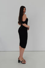 Tilly Midi Dress - Black