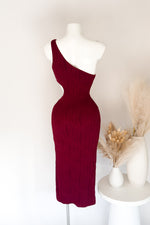 Klara Midi Dress - Wine