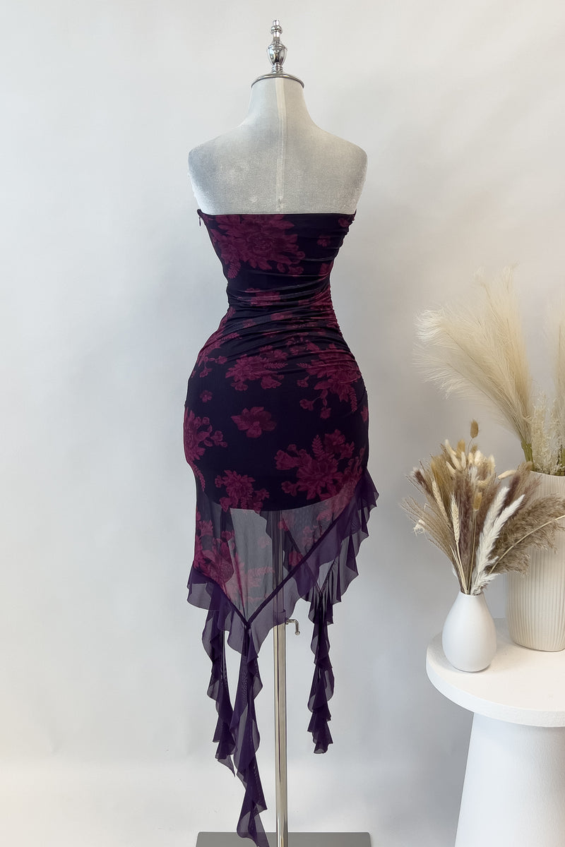 Eilish Floral Midi Dress