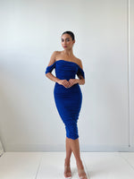 Tilly Midi Dress - Blue