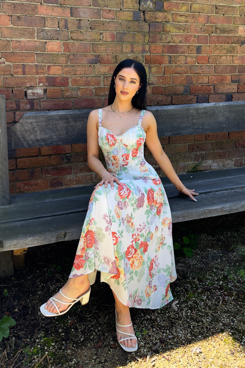 Emily Floral Maxi Dress