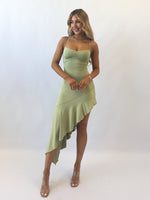 Fleur Midi Dress - Green