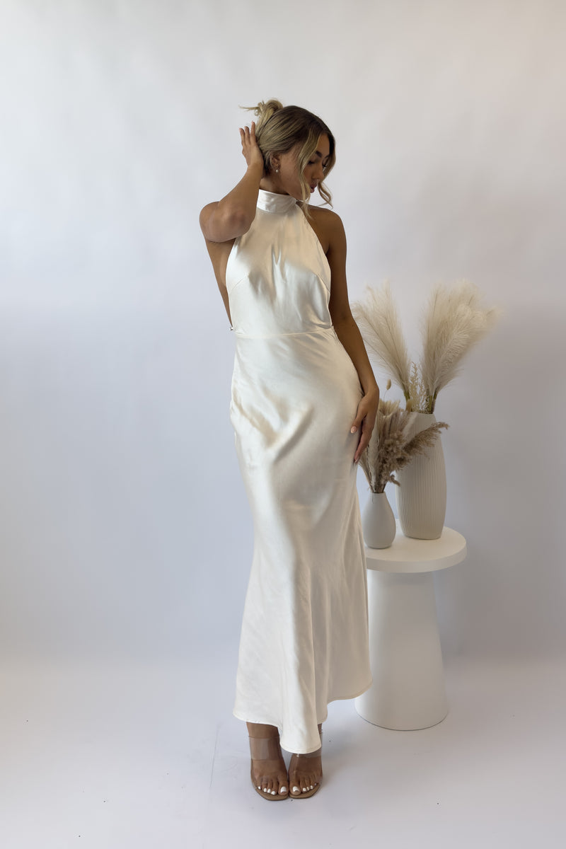 Annabeth Maxi Dress - Oyster