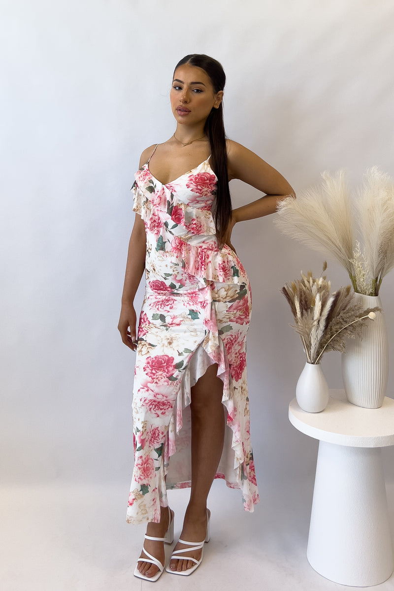 Diana Floral Midi Dress