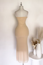 Mavis Maxi Dress - Beige