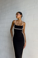 Kienna Midi Dress - Black