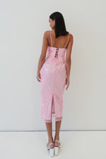 Tyla Midi Dress - Pink