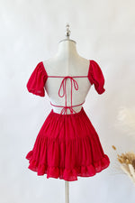 Talia Mini Dress - Red