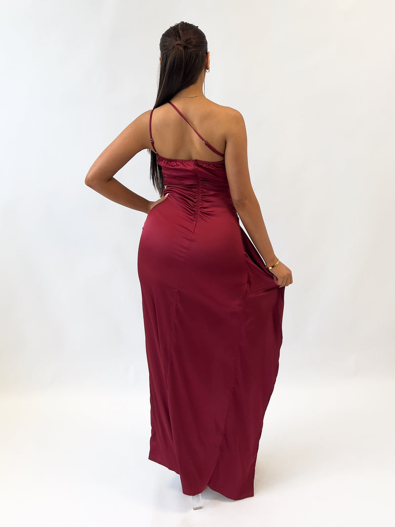 Madison Maxi Dress - Wine