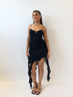 Cassia Midi Dress - Black