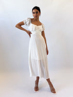 Ellison Midi Dress - White