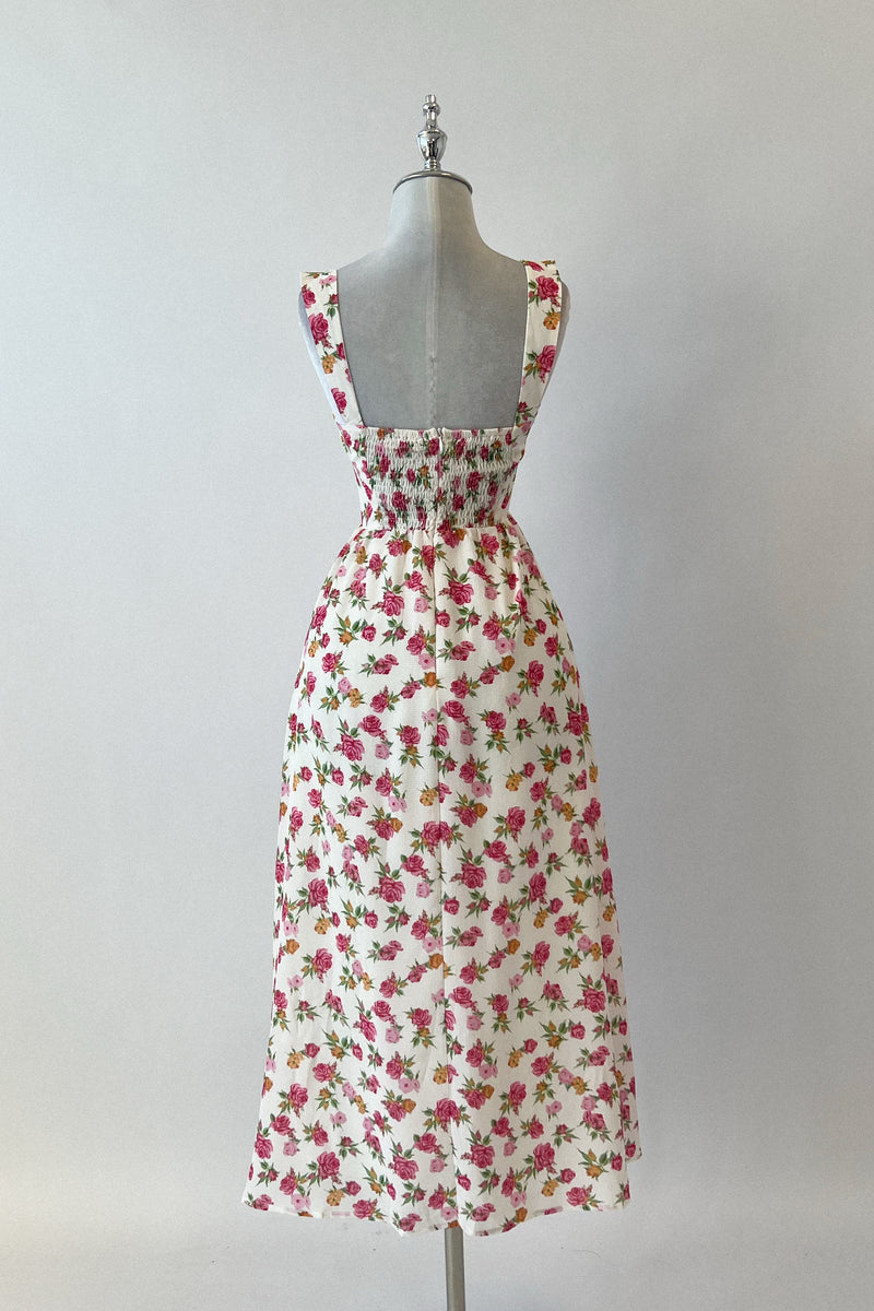 Gracie Floral Midi Dress