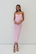 Tyla Midi Dress - Pink