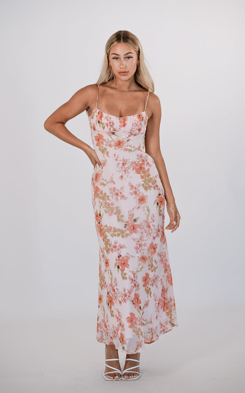Kylie Floral Midi Dress