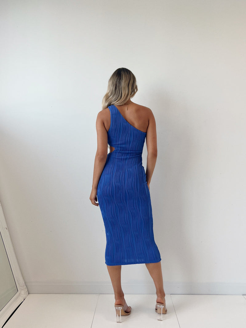 Klara Midi Dress - Blue