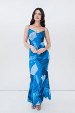 Maria Maxi Dress - Blue