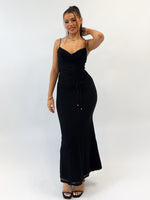 Evangeline Maxi Dress - Black