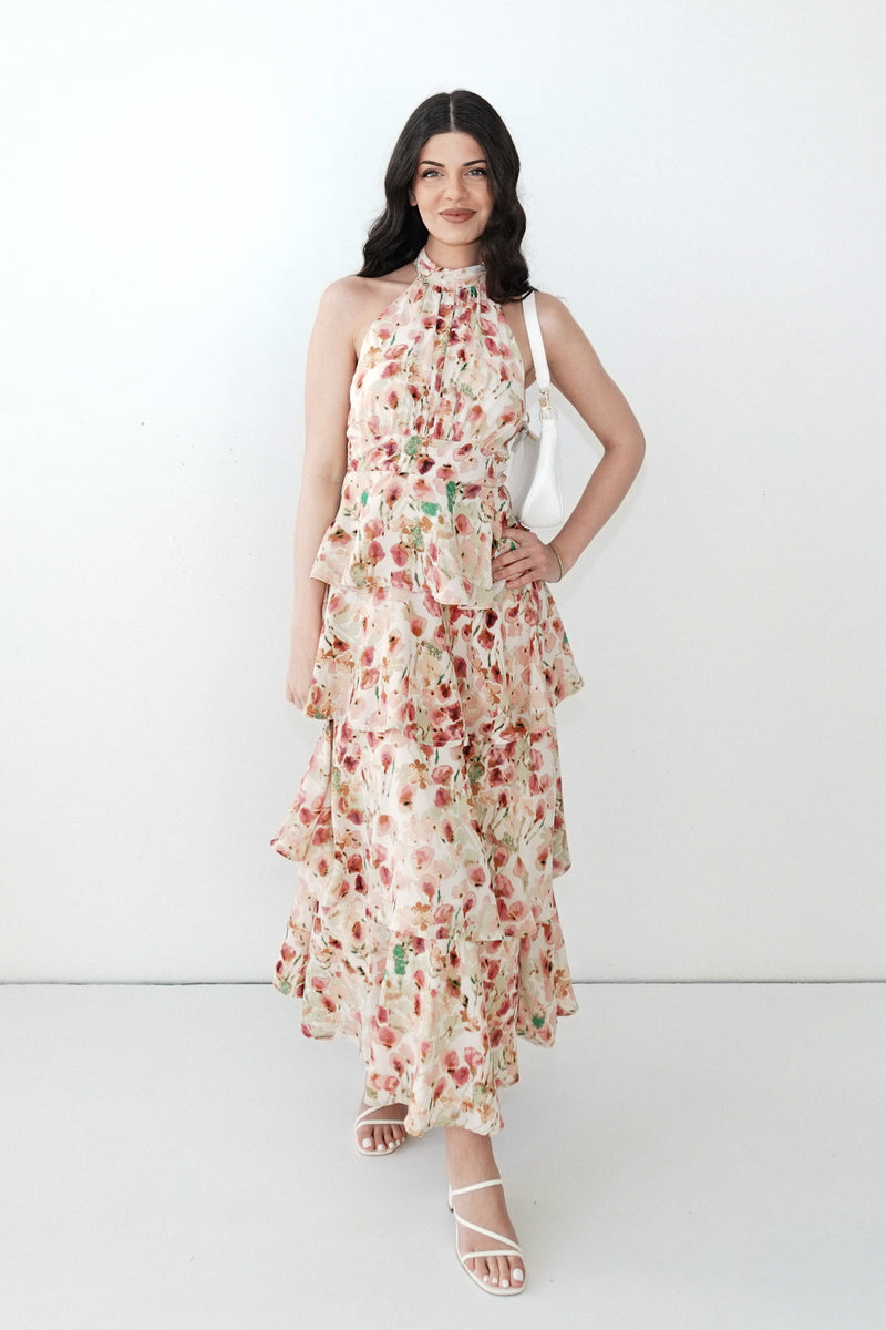 Harlow Floral Midi Dress