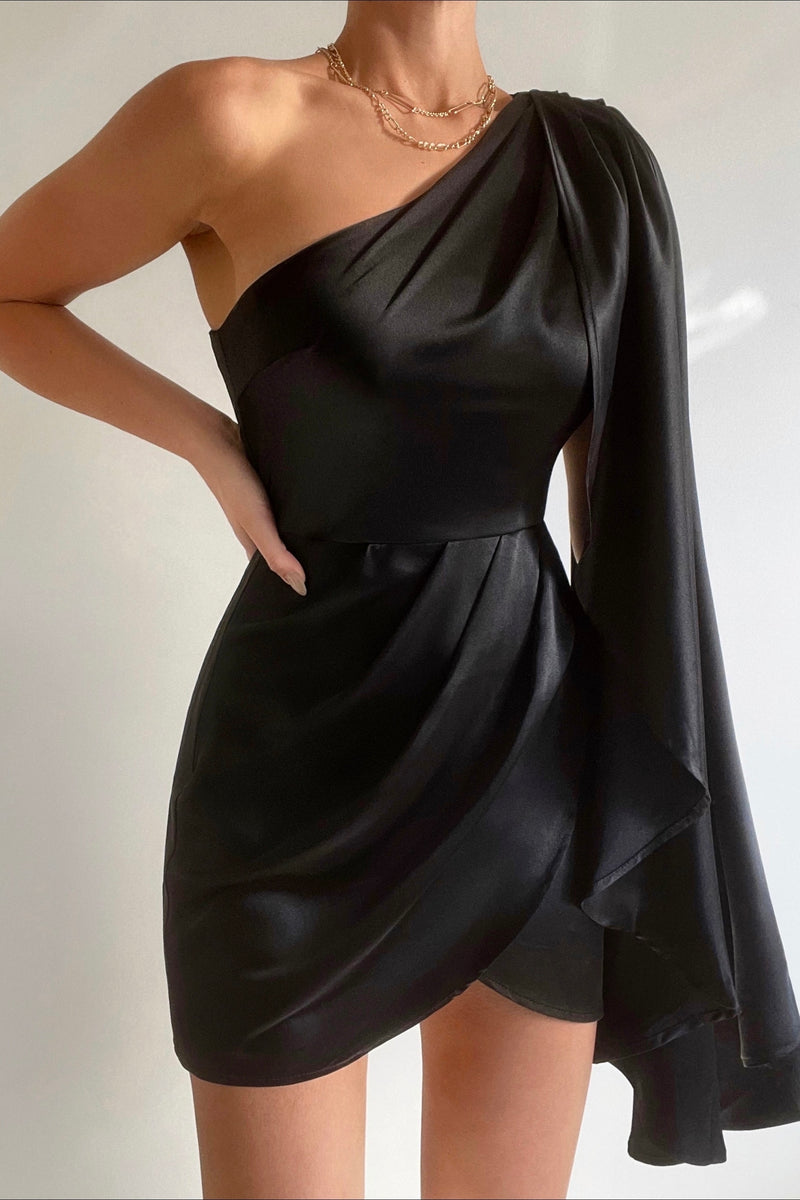 Charlotte Mini Dress - Black