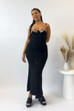 Euphrasia Maxi Dress - Black