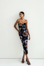 Amanda Floral Midi Dress