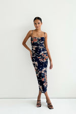 Amanda Floral Midi Dress