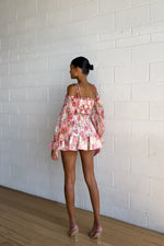 Angelina Floral Mini Skirt (PRE-ORDER)