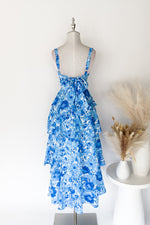 Darcy Floral Maxi Dress - Blue