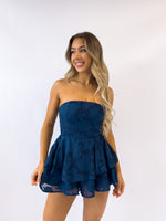 Orchid Playsuit - Navy